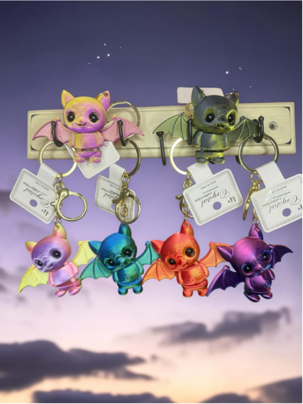 Cute Creepy Baby Bat Keychain Bag Charm – Buyer’s Choice